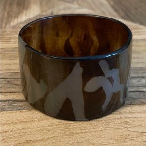 Tortoise cuff bracelet